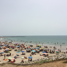 La playa en Cádiz